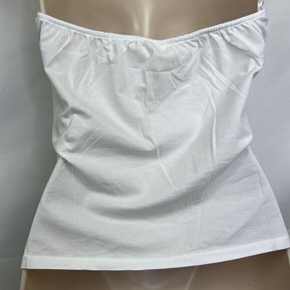 Lanston REVOLVE white knit halter top size medium L-1743ac NWT - Picture 6 of 9